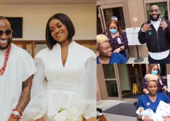 Davido and Chioma step