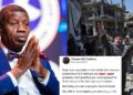Pastor Enoch Adeboye comes under fire for sharing a video of himself praying for Israel amid its conflict with Hamas (watch)