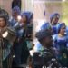 “As a guest I would empty my pocket” – Reactions as beautiful bride wows at her wedding ceremony with talking drums (VIDEO)