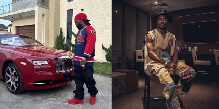 “Hustle make you no go fall off like Brymo” – Burnaboy shades Brymo in new freestyle video