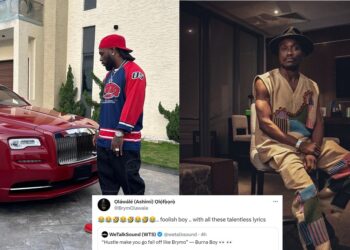 “F00li$h boy… with all these talentless lyrics” – Singer Brymo replies Burna Boy after he said he fell off