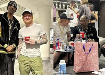 Ed Sheeran narrates hilarious encounter with rapper, Snoop Dogg, where he got so “high” that he couldn’t see