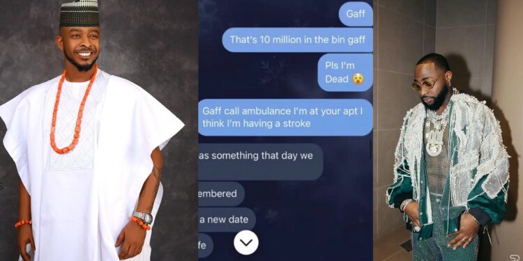 “I paid David N218M to influence a project for kids and he ran away with the money” – Businessman calls out Davido, shares receipts
