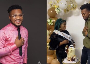 “After 5 miscarriages and 3 failed IVF, God did it” – Actor Akeem Adeyemi excited as he welcomes son with wife