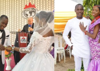 “I didn’t even have a foam to sleep on until 5 days after our wedding” – Nigerian man celebrates his wife for marrying him when he had nothing