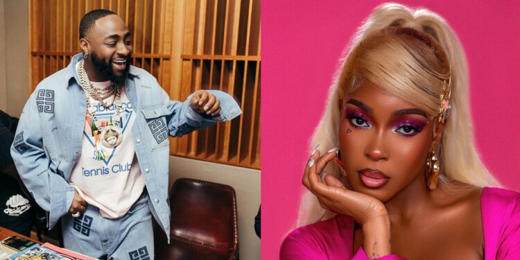 Davido admits to knowing Veeiye; praises her for movie role
