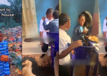 Nigerian lady who embarked