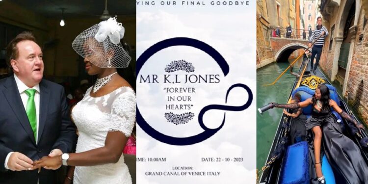“Setting his spirit free to soar among the heavens” – Ka3na shares bittersweet moment as she releases husband’s ashes