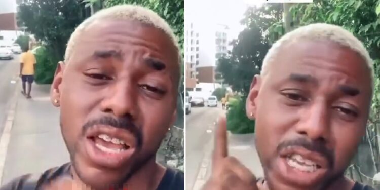 “Stop doing fraud, I know wetin my eyes see” – Alleged yahoo boy warns after release from EFCC custody