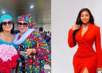 Regina Daniels celebrates mother, Rita Daniels on her appointment with Governor of Delta State