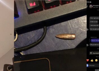 Architect shares how he narrowly escaped dǝath after stray bullet flew into his home from the roof  (VIDEO)