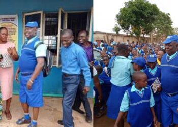 “Why I wore school uniform to welcome new students” – Viral Principal