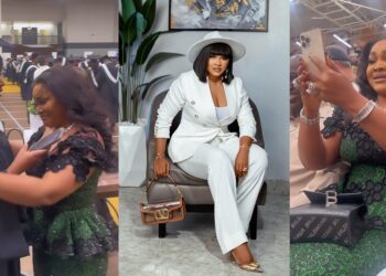 Mercy Aigbe sheds tears of joy as daughter, Michelle, graduates from Canadian university