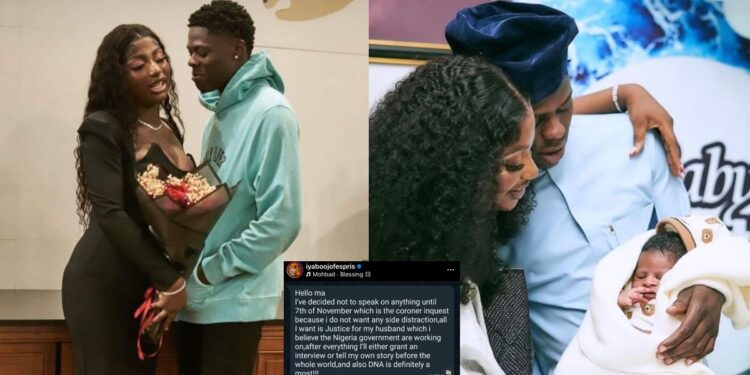 “I’ll tell my side of the story after the coroner’s inquest; DNA is a must” – Mohbad’s wife, Wunmi breaks her silence