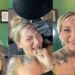 Woman Sparks Controversy By Tattooing Boyfriend’s Name On Her Forehead (VIDEO)