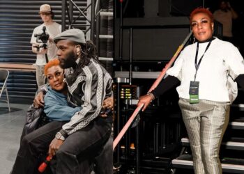 “Unforgettable moment” – Burna Boy’s mum, Bose Ogulu appreciates him for celebrating her on her birthday