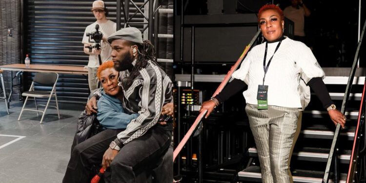 “Unforgettable moment” – Burna Boy’s mum, Bose Ogulu appreciates him for celebrating her on her birthday