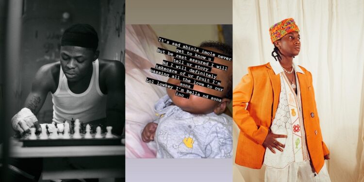 “I will definitely take care of your fruit” – Bella Shmurda writes as he continues to grieve over his late friend Mohbad