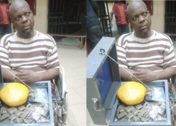 NDLEA Apprehends Notorious Wheelchair-Bound Drug Dealer In Edo State