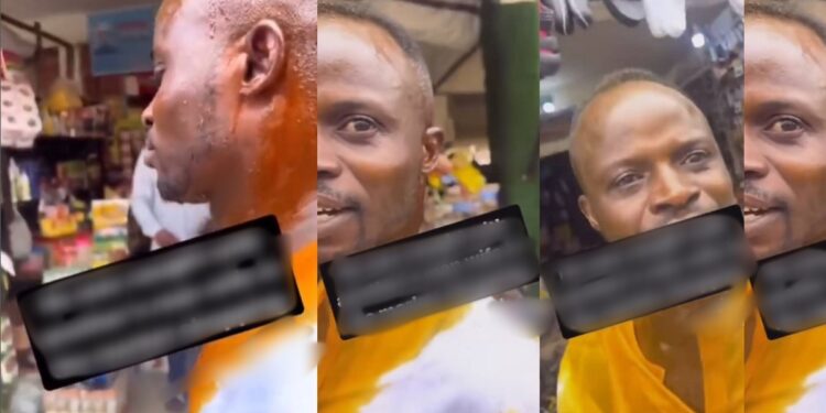 Man Publicly Shamed For Shopping With Another Man’s Wife In Market (VIDEO)