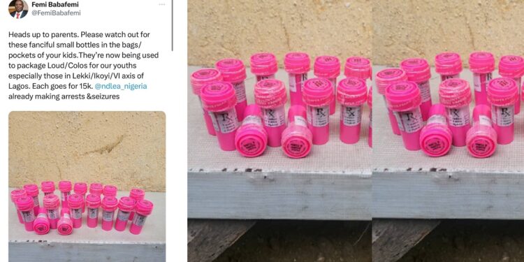 NDLEA Warns Parents Of New Trend: Illicit Drugs Packaged In Fanciful Bottles In Lagos State
