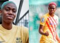 Asisat Oshoala knocks