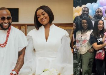 Davido and his wife, Chioma,