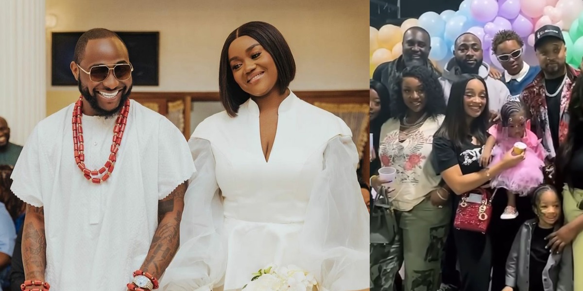 Davido and his wife, Chioma,