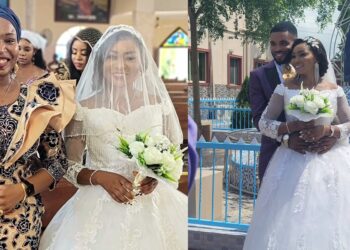 Nigerian woman celebrates