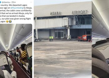 Passengers In Shock As Their Flight To Abuja Mistakenly Lands In Asaba