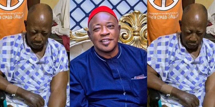 Veteran actor, Amaechi Muonagor cries out for help as he reveals he is paralyzed (video)
