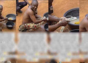 Nigerian lady gushes over her father’s selfless act while she was having menstrual pa!n (video)