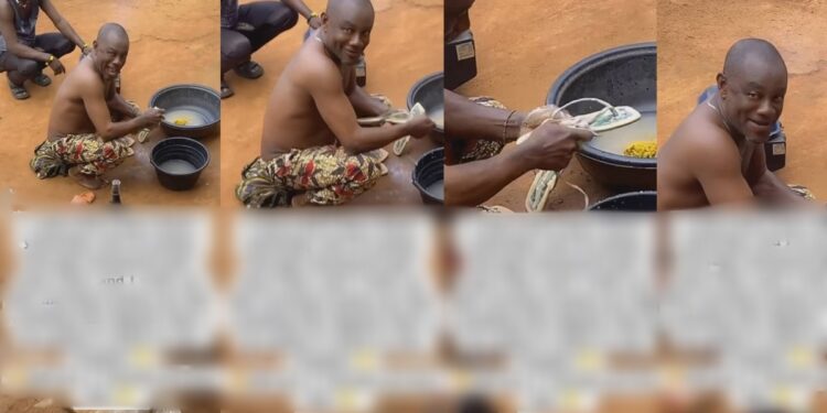 Nigerian lady gushes over her father’s selfless act while she was having menstrual pa!n (video)