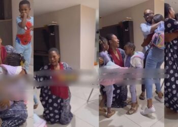 Heartwarming moment Nigerian woman surprises her sister with a visit in Miami (video)