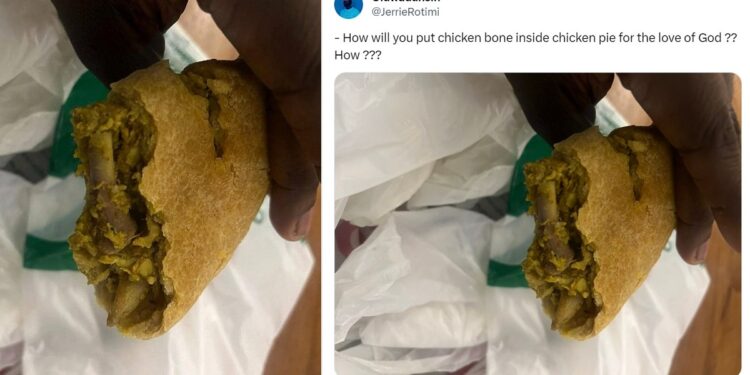 Man Shares The Unexpected Surprise He Found In His Chicken Pie, Leaving Netizens In Stiches
