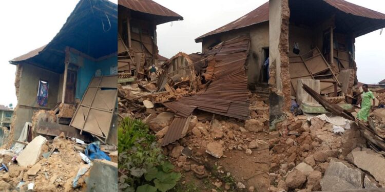 Tragedy strikes as building collapse claims life of 13-year-old girl in Ekiti State