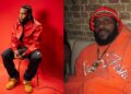 “Odogwu sef shock” – Netizens react to Burna Boy’s facial expression to Odomodu’s verse in ‘cast’ (VIDEO)