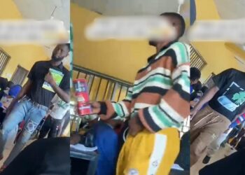 “Corporate in the mud” – Netizens react to trending video of student who were asked to dress corporate to class (VIDEO)