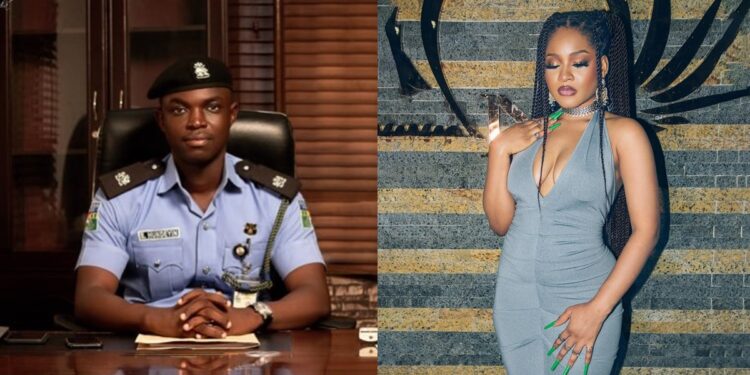 “You guys can’t even take what you dish out” – Benjamin Hundeyin tackles Phyna following her clash with a police officer