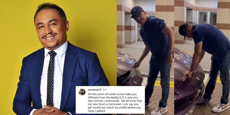 Media Personality, Daddy Freeze Responds To Backlash Over Viral Ferrari Video (VIDEO)