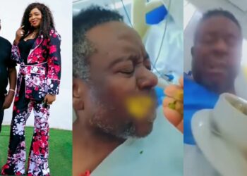 Mr Ibu's wife feeding