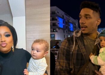 Darius Jackson reacts after Keke Palmer filed a restraining order against him, seeks full custody of their son