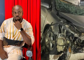 “I made it out of the accident alive” – Kelechi Udegbe grateful as he survives ghastly car accident