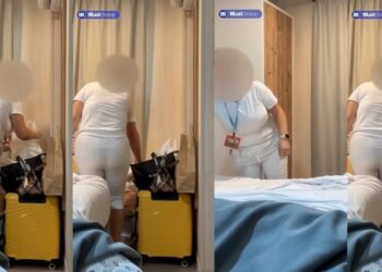  Hotel Cleaner Caught Stealing From Guests, Concealing Items In Her Br@, Secret Camera Exposes Theft (VIDEO)