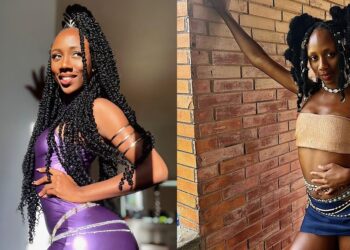 “Your outfit is indecent” – Korra Obidi dragged over attire to Davido’s A.W.A.Y concert