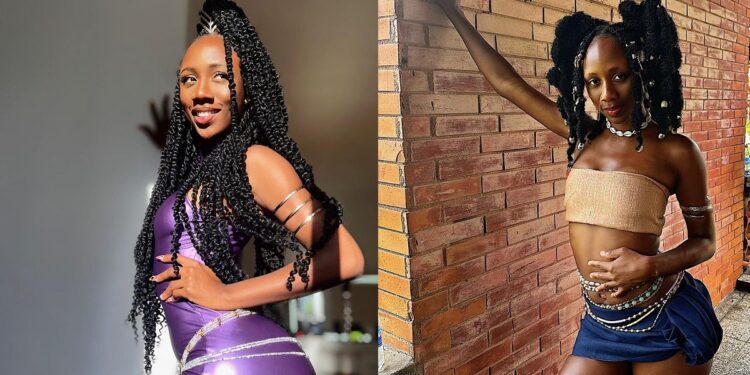 “Your outfit is indecent” – Korra Obidi dragged over attire to Davido’s A.W.A.Y concert