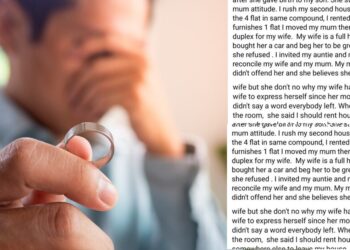 “My wife can’t cook, she calls my mother a w!tch” – Man laments