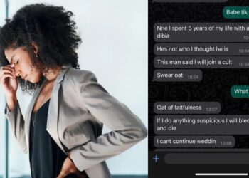 Lady cries out in frustration as fiancé gives her 4 strange conditions to fulfil a month to their wedding