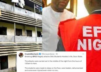 Nigerians call for the unconditional release of OAU students that were arrested in the early hours of the morning (VIDEO)