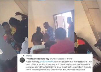OAU student who was assaulted by a lecturer shares his story on what lead to the assault (video)